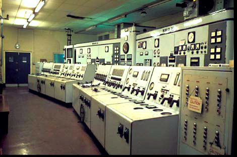 Nottingham Power Station - E Boiler Control Room