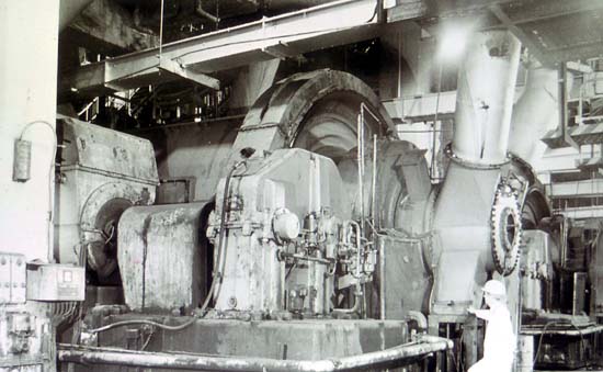 View of Boiler Number 10 from 12 at Drakelow C Power Station